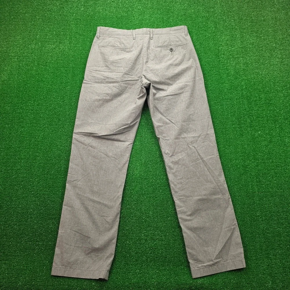 J Crew Bedford Pants Mens 32x31 Grey Cotton Straight Leg Chino‎ Business Casual